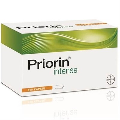 Priorin Intense Anti Haarausfall Behandlung Kräuterkapseln - 120 Kapseln BAYER