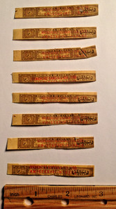 8 Vintage Cuban Cigar Labels Tobacco Collectable