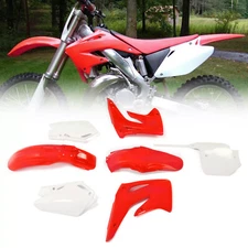 For Honda CR85R CR85RB 2003-2007 Restyled Plastic Kit  Shrouds Fenders Plates