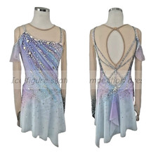 manufacturer store girls ice figure skating dress hand made