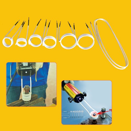Induction Heater Coil Kit 8pcs Flameless Heat For Removing Rusty Bolts and Nuts - Picture 14 of 14