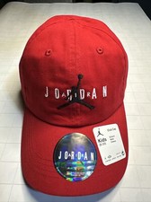 Nike Air Jordan Jumpman Youth 8/20 Strap Back Red Club Cap 9A0569-R78 NWT 