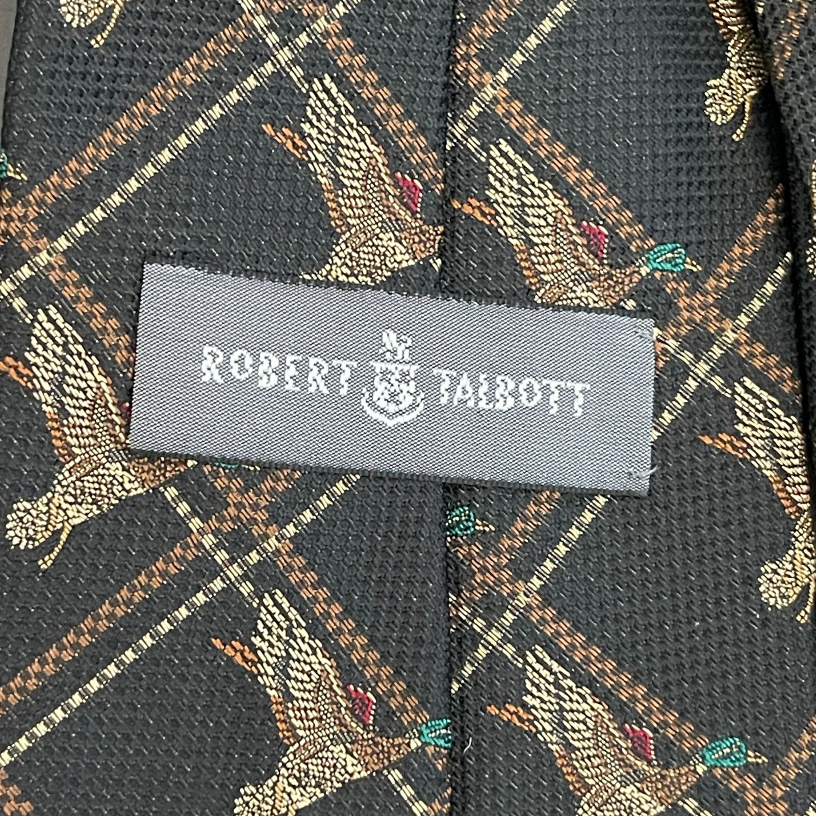 Robert Talbott Duck Pattern Neck Tie - image 3