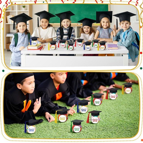 12 Sets Graduation Cap Candy Jars Class of 2025 Graduation Party Decorations ... - Picture 5 of 6