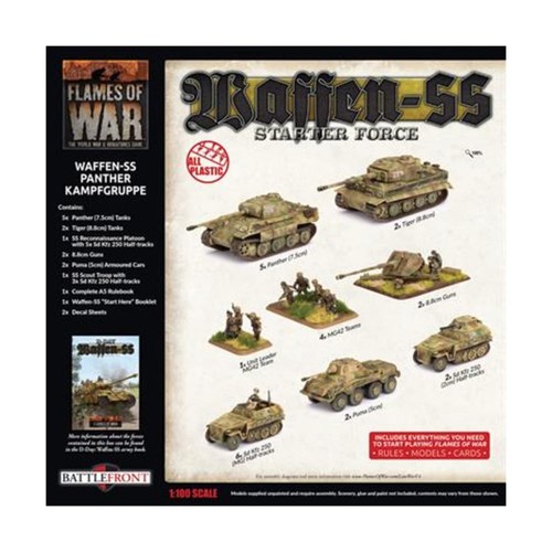 Flames Of War: German Starter Force - Tank-Hunter Kampfgruppe (Late-War) Miniature Wargaming Set - View #9
