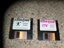 The Fool's Errand Commodore Amiga 3.5" disks