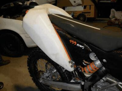 SAFARI REAR Fuel/Gas Tank Fits KTM EXC450 2012 2013 2014 2015