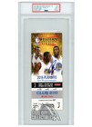 Stephen Curry Autographed 2016 NBA WCF Round 3 Game 2 Ticket PSA 9 PSA/DNA 10