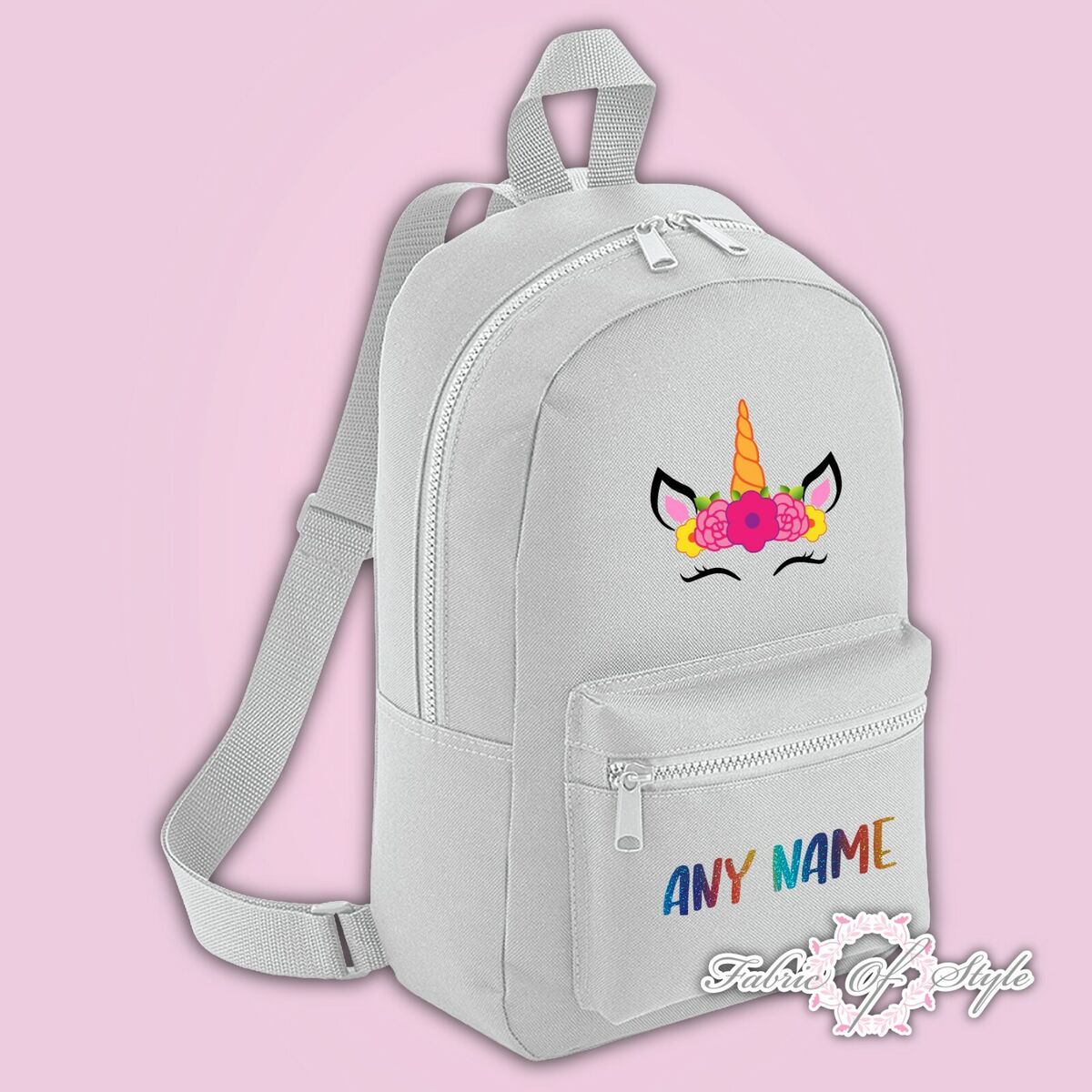 Rainbow Unicorn Backpack Kids Backpack Back to School 