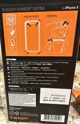 Spigen Crystal Hybrid iPhone X “ORIGINAL”