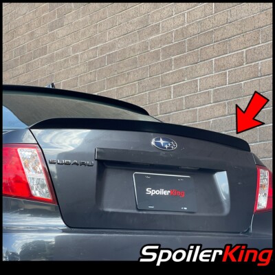 DUCKBILL Rear Trunk Lip Spoiler Wing (Fits: Subaru Impreza 2008-14 4dr) 284G