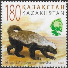 Timbre Animaux Mammifères Kazakhstan 565 ** de 2009 (63645DH)