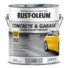 1 Gal. Gloss Clear Concrete and Garage Floor Finish Topcoat | (FREE SHIPPING)