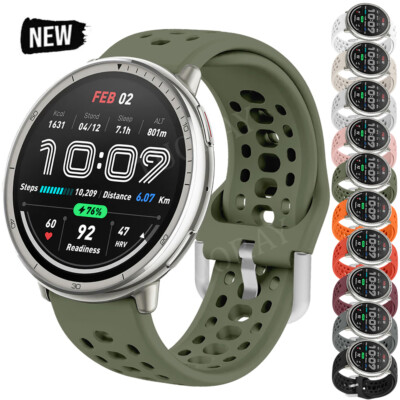 Silicone Strap Band For Huami Amazfit Active 2 Smart Watch Wristband Bracelet