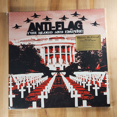 Anti-Flag - For Blood & Empire Vinyl 2015 Europe Limited Ed Numbered Red Sealed