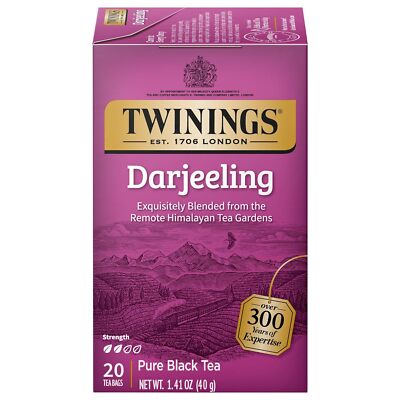 Twinings Darjeeling Himalayan Black Tea Bags - 20 Count