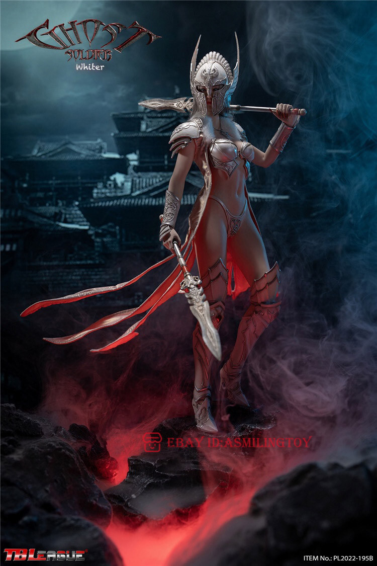 TBLeague Ghost Soldier – White 1/6 Ghost Soldier (White) Sixth Scale Figure by TBLeague