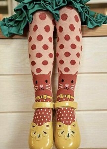 baby burgundy tights