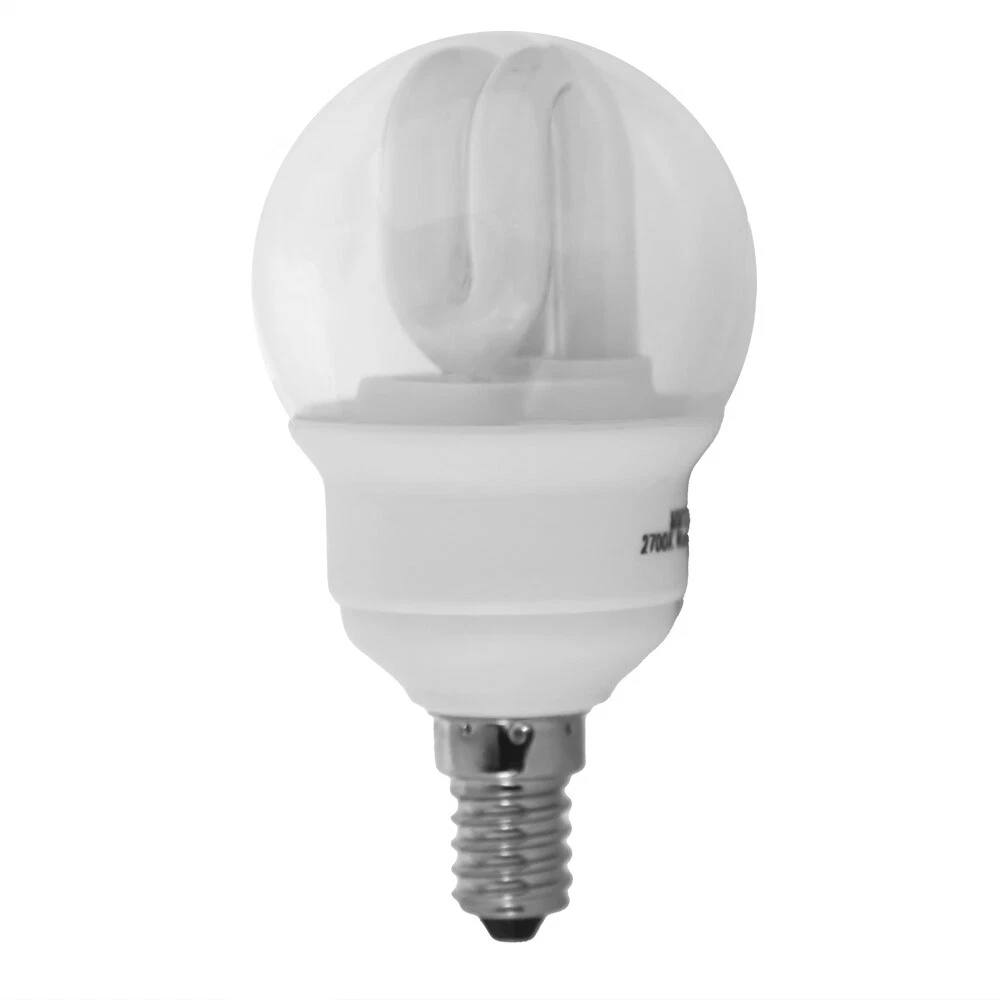 Megaman Esl Energy G55 Mini Globe 4W 20W E14 Clear 140 Warm White 2700K