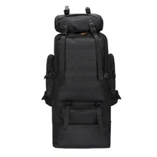 100L Large Tactical Military Backpack Waterproof Rucksack Hiking Laptop Backpack