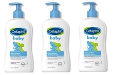 BL Cetaphil Baby Lotion Daily 13.5oz Pump X 3 Packs