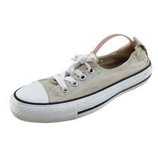 Converse all Star Women Size 6 M Beige Low Top Fabric 537082f
