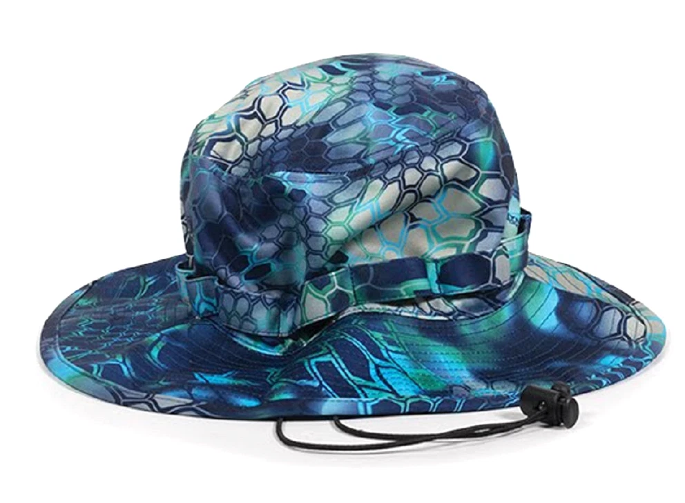 KRYPTEK PONTUS BUCKET HAT BOONIE CAP DRAWSTRING OUTDOOR FISHING CAMO  CAMOUFLAGE