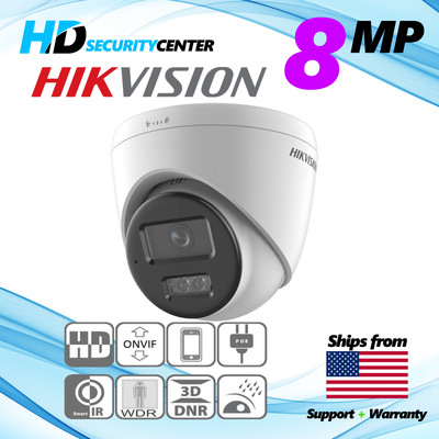 Hikvision 8MP DS-2CD1383G2-LIUF 2.8MM Smart Hybrid Light Security Network Camera