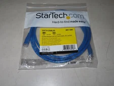 StarTech Cat6 Patch Cable with Snagless RJ45 Connectors - 6 ft. Blue N6PATCH6BL