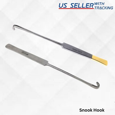 PREMIUM SPAY SNOOK HOOK 8'' VETERINARY SURGICAL INSTRUMENTS-GERMAN STAINLESS