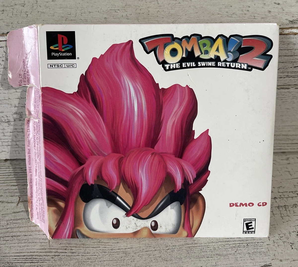 TOMBA! THE WILD Adventures Playstation (Ps1) Ntsc-Japan (Complete With