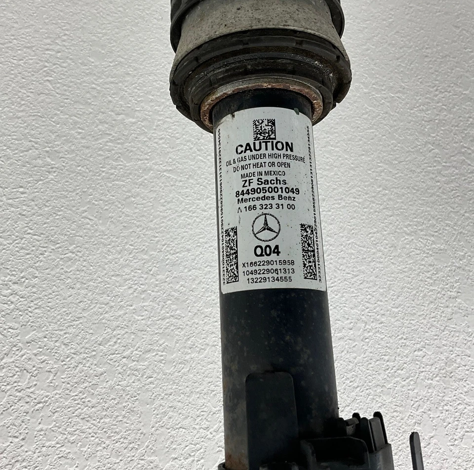 2014 Mercedes-Benz GL450 Side Shock Strut Airmatic LEFT UPPER 1663233100 OEM - Image 2 of 4
