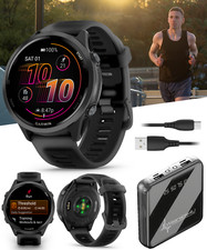 Garmin Forerunner 570 47 mm Advanced GPS Running Smartwatch Black w/ PBank