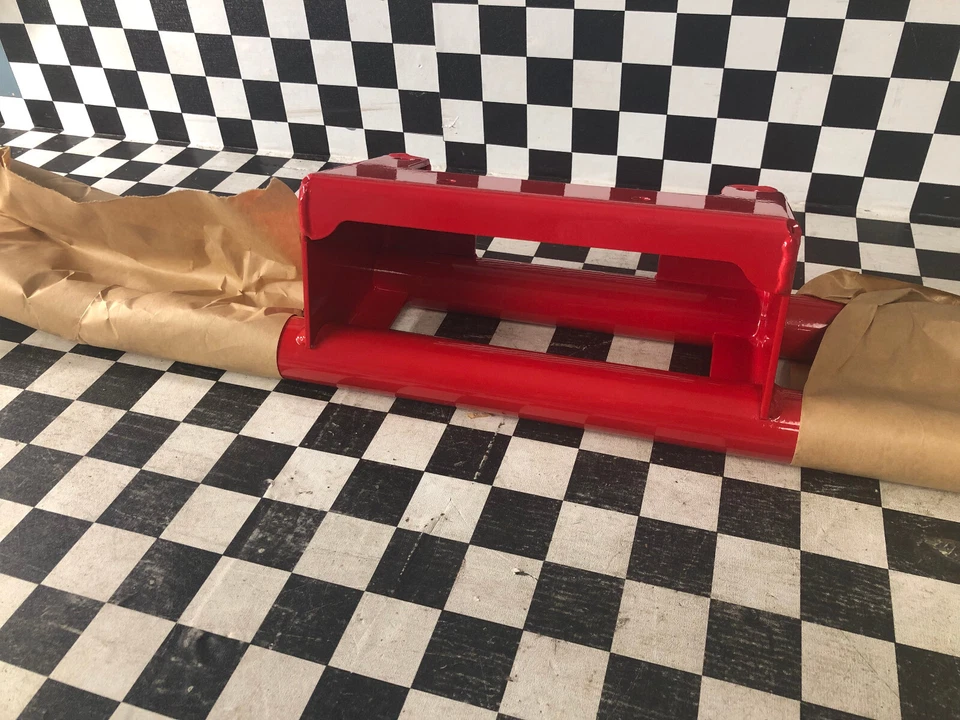 Parachoques trasero rojo doble tubo Polaris Sportsman 500 Xplorer 300 400 GenIV 2003 OEM Foto 4 de 4