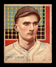 1934-36 Diamond Stars #46 Red Lucas VG Baseball Card