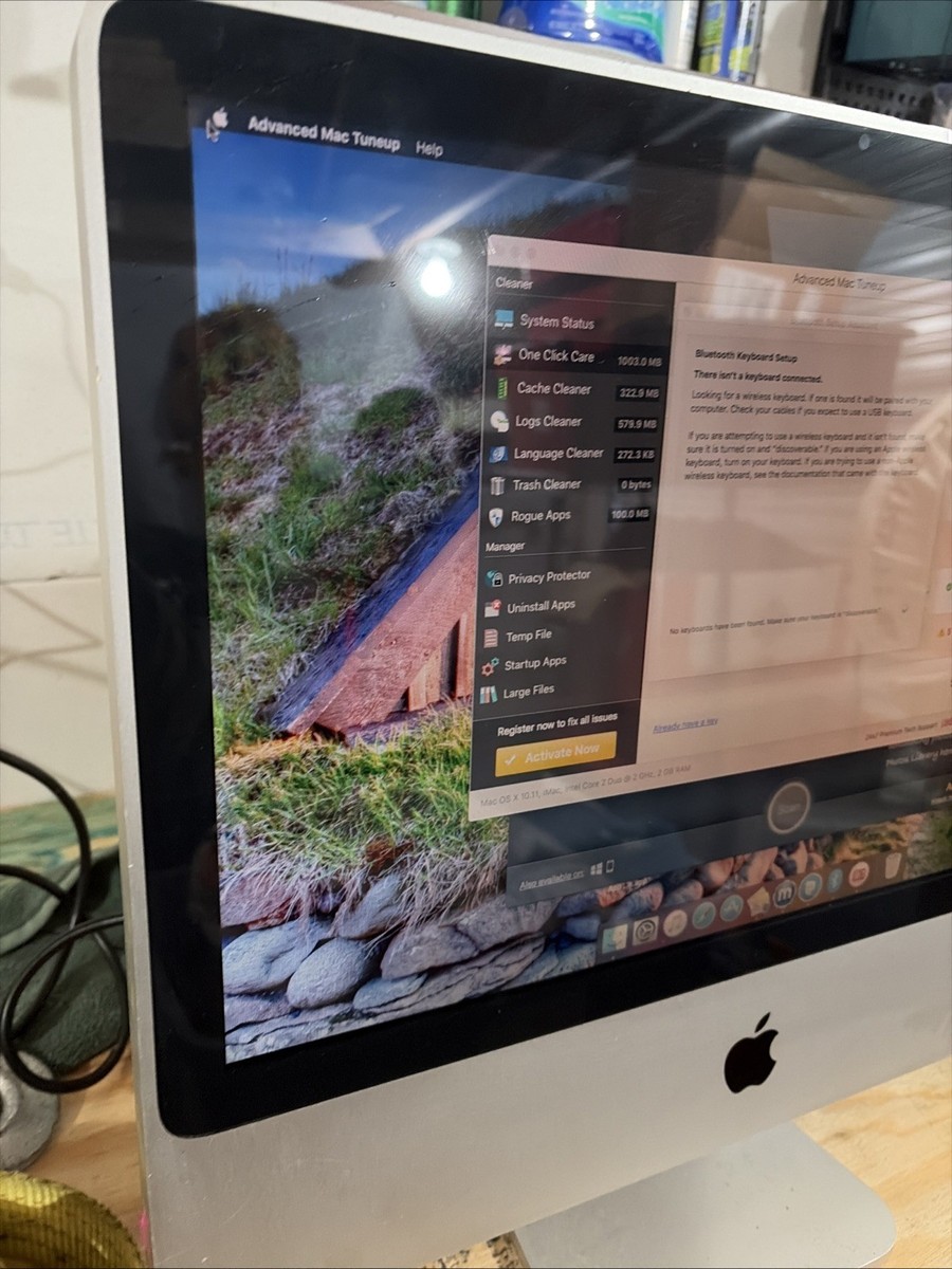 Apple iMac 2007 20-inch All-in-One Desktop Computer Silver macOS