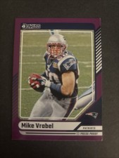 Mike Vrabel 2024 Panini Donruss Purple Press Proof New England Patriots #97