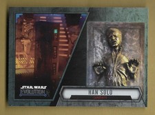 HAN SOLO TOPPS STAR WARS EVOLUTION INSERT CARD #43