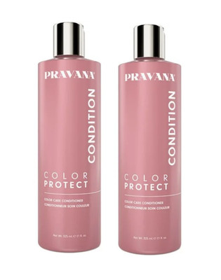 PRAVANA Repair Radiance Conditioner for Damaged Color-Treated Hair 11oz 2pack