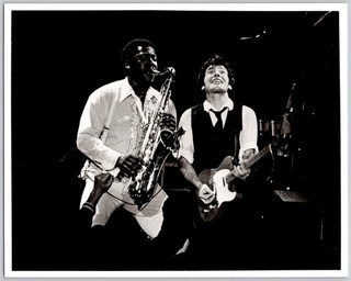 c. 1978 Bruce Springsteen & Clarence Clemmons Rock n Roll 8 x 10 photo Type 1