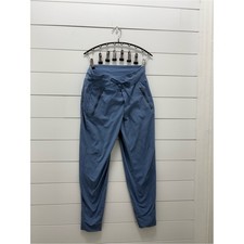 Athleta Slate Blue Women's Jogger Track Pants with Zip Pockets