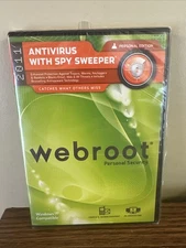 Webroot Antivirus With Spy Sweeper Personal Edition Brand New Sealed Free Ship