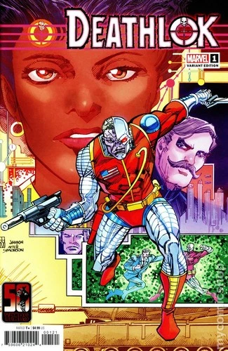 Deathlok 50th Anniversary Special 1B NM 2024 Stock Image
