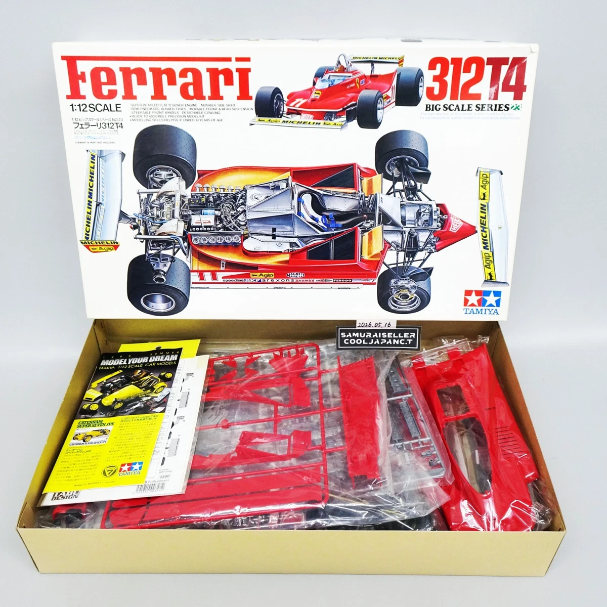 Ferrari 312t In 1/20 Scale Sports Car Toy Models & Kits for sale