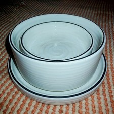 Set 3 ceramiche Ambrogio Pozzi gresline