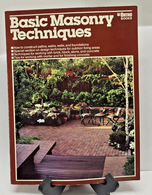 Vintage Basic Masonry Techniques Ortho Books