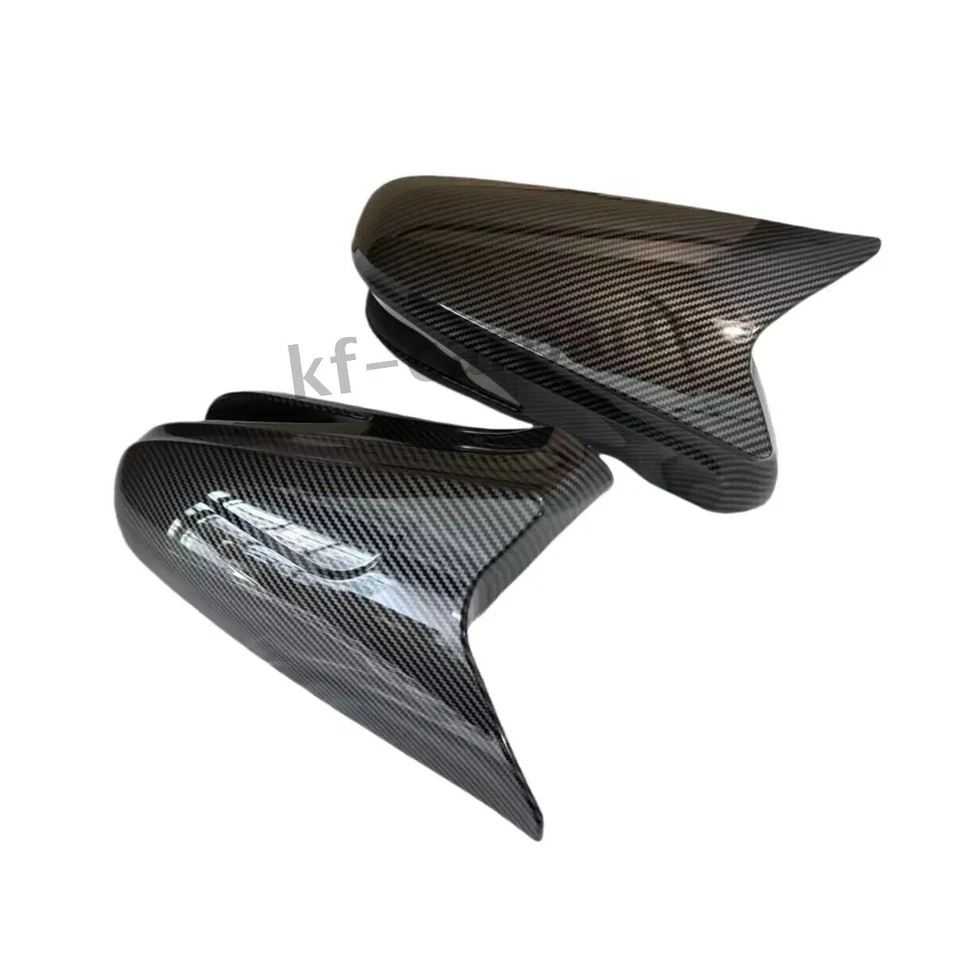 Tapas de cubierta de espejo retrovisor color fibra de carbono 2 piezas para Lexus IS IS250 IS350 IS F 2006-2012 Foto 4 de 4