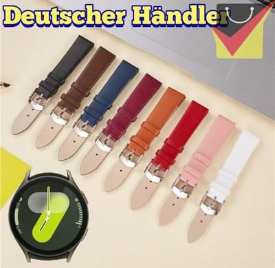 Leder Armband mit Quick Fit für Samsung Galaxy Watch 7 / 6 / / 5 / 4 / band Pro