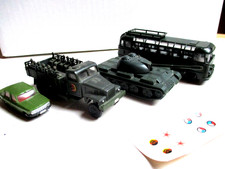 Modelleisenbahn Spur H0. NVA Militär Fahrzeuge ESPEWE DDR Produktion. Gebraucht.