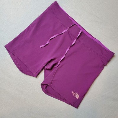 The North Face Womens Size L Motus Short Tight Stretch Purple NFOA2UYM